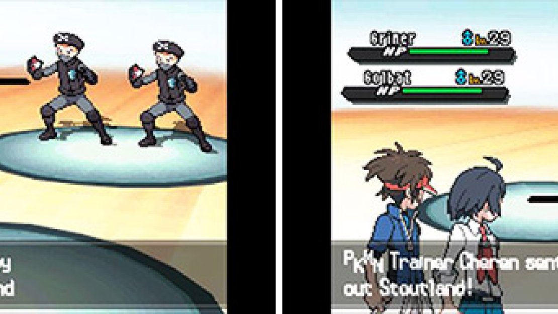 Team Plasma Grunts double battle.