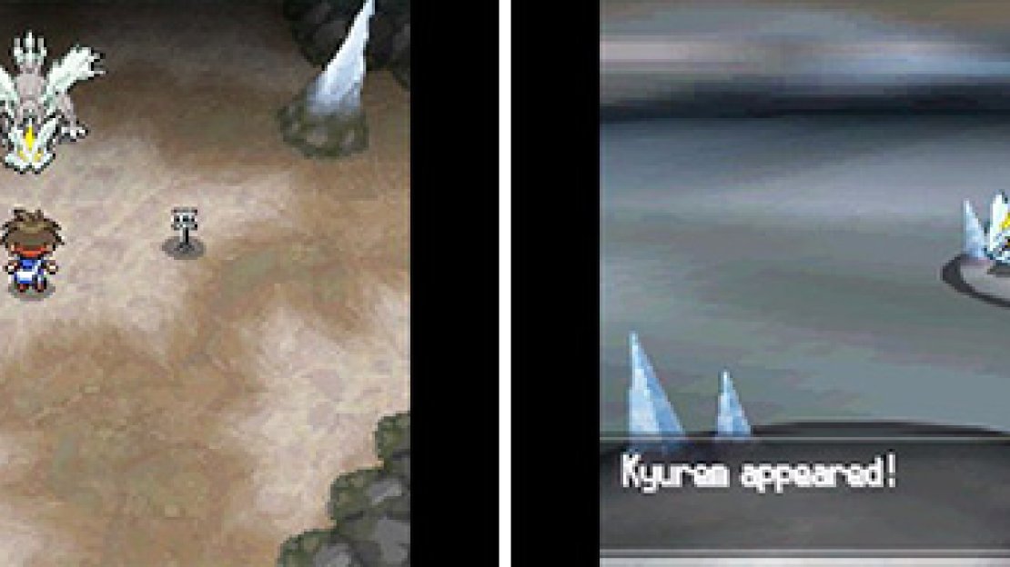 Kyurem awaits capture.
