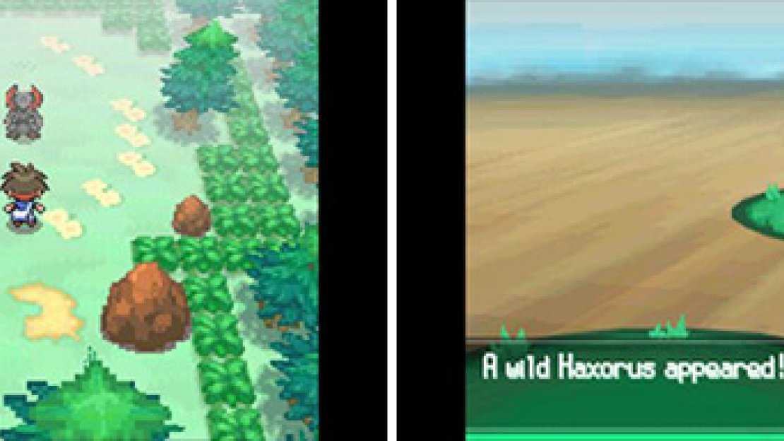 A battle against Haxorus ensues here.