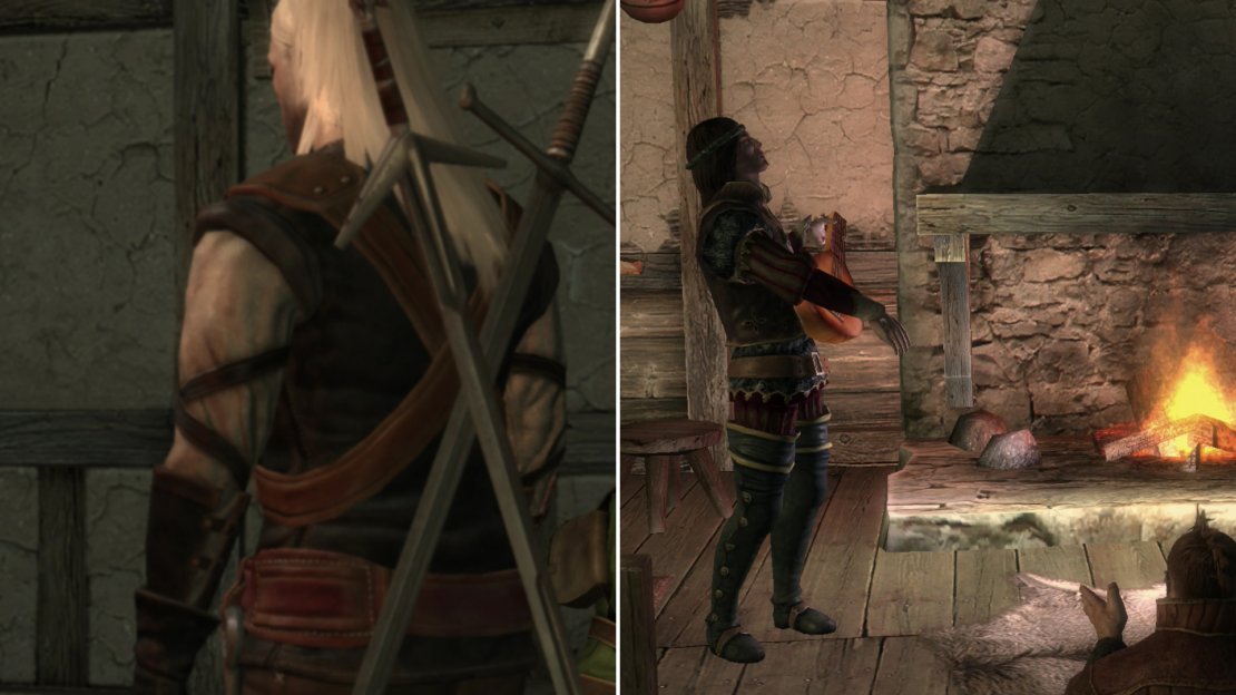 At Shani’s party you’ll meet Dandelion-poet, spy, scoundrel, and another forgotten friend from Geralt’s past (left). Chat everybody up, be merry, and be sure to give Shani some Red Roses afterwards to thank her (right).