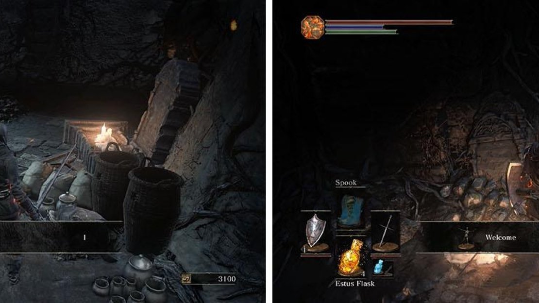 Speak with Greirat and Cornyx to obtain some gestures.