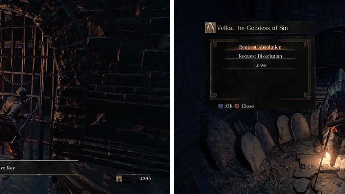 The Grave Key will take you to the lower sewer, where you can find Velka.