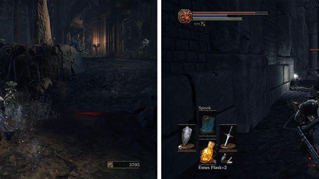Stick to the left side as you make your way to the back of the area and then head down the opposite side to finish off the devouts.