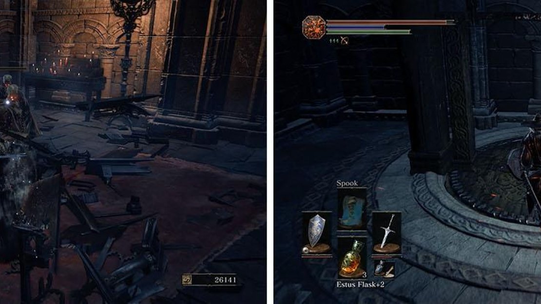Past the Deacons is a lift that unlocks a shortcut to the Cleansing Chapel.