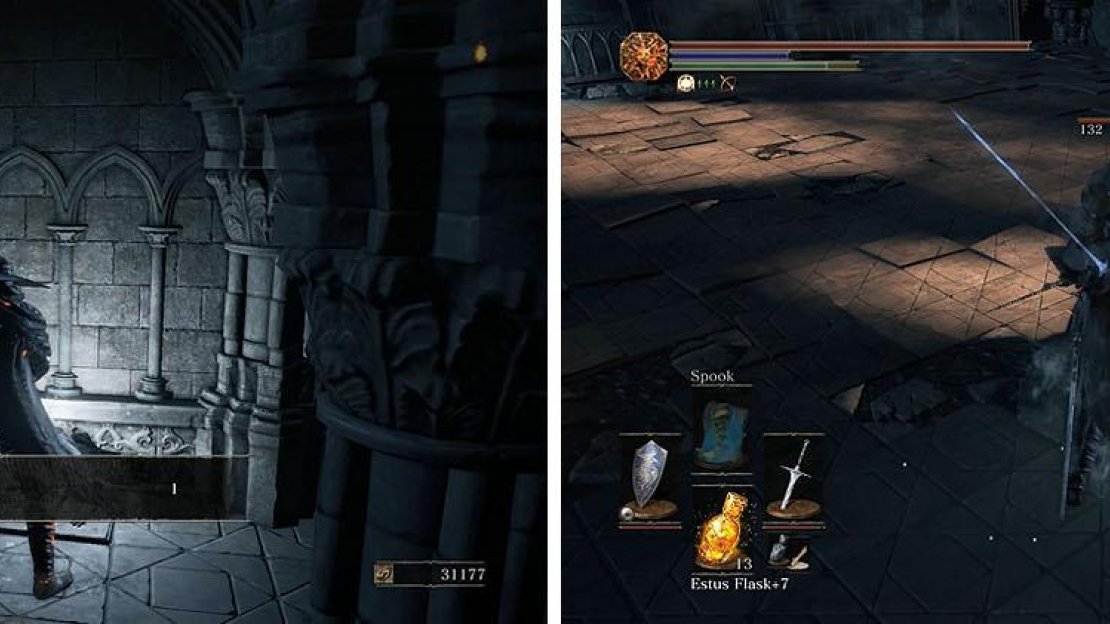 Head back through the Consumed King’s Garden to a side room with a Titanite Scale and some Lothric Priests.
