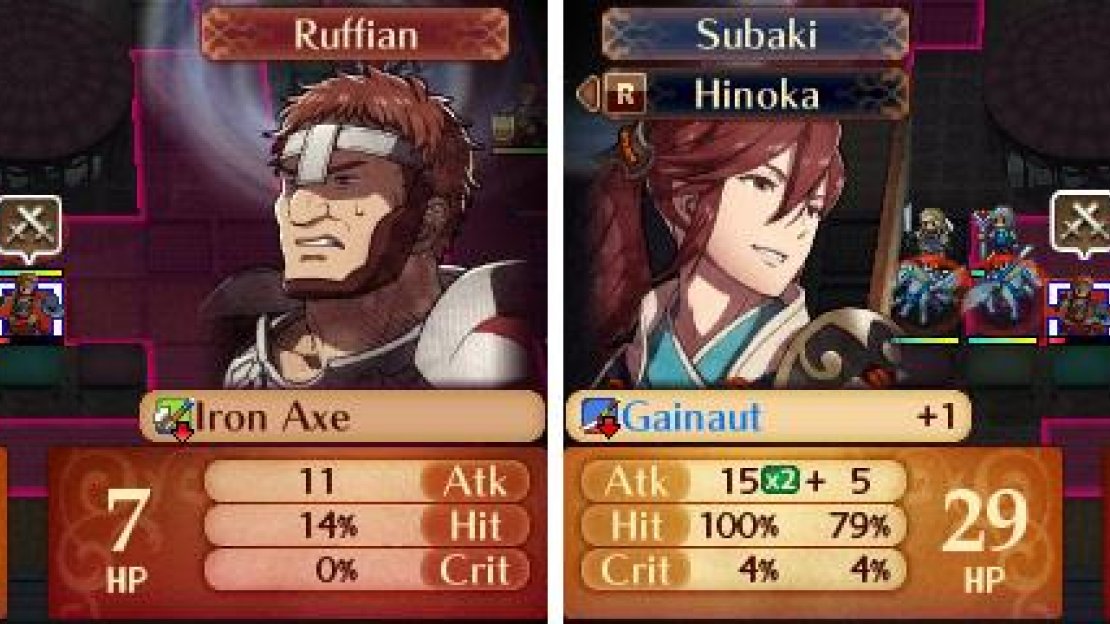 See how drastic the accuracy difference is? Left: At advantage. Right: At disadvantage.