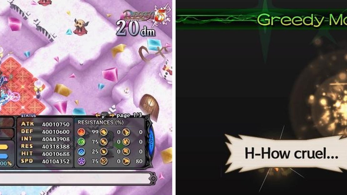 Once the Revenge Gauge (left) is full, certain characters will be able to use their Overload skill (right) to turn the tides of battle.