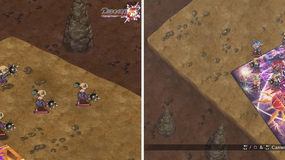 The Wrestlers are still annoying as ever, tossing enemies your way (left). Be careful about getting surrounded in this battle (right).