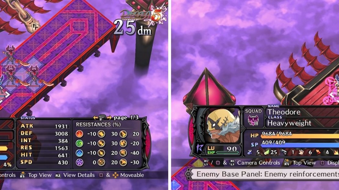 As always, go after the Armor Knights first (left), as they pose the biggest threat. Keep an eye on the Wrestlers that come out of the enemy portals (right).