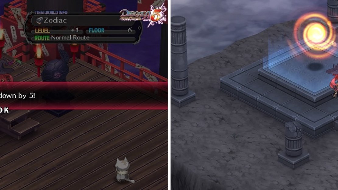Be careful with the Fortune Teller (left), as it can delevel your item. If you fulfill the requirements, you can get a Rank 40 weapon from the Legendary Weapon room (right).