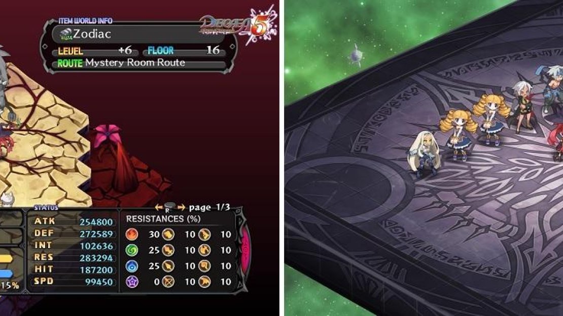 Be careful with the one variant of the Not a Movie room (left), as the enemies are tougher than normal. The Scientist’s Lab room (right) can be a pain if your more powerful characters show up.