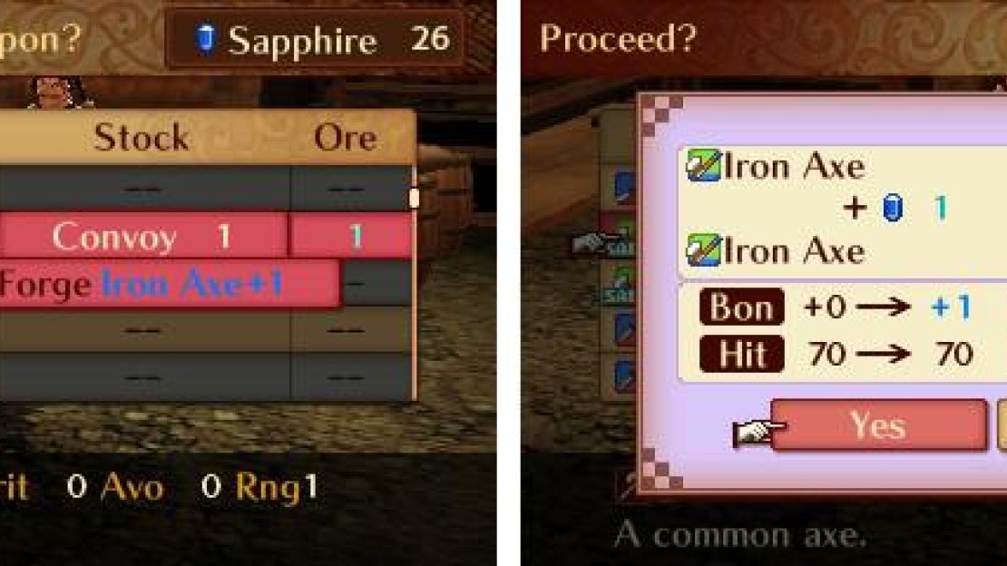 Forging an Iron Axe+1