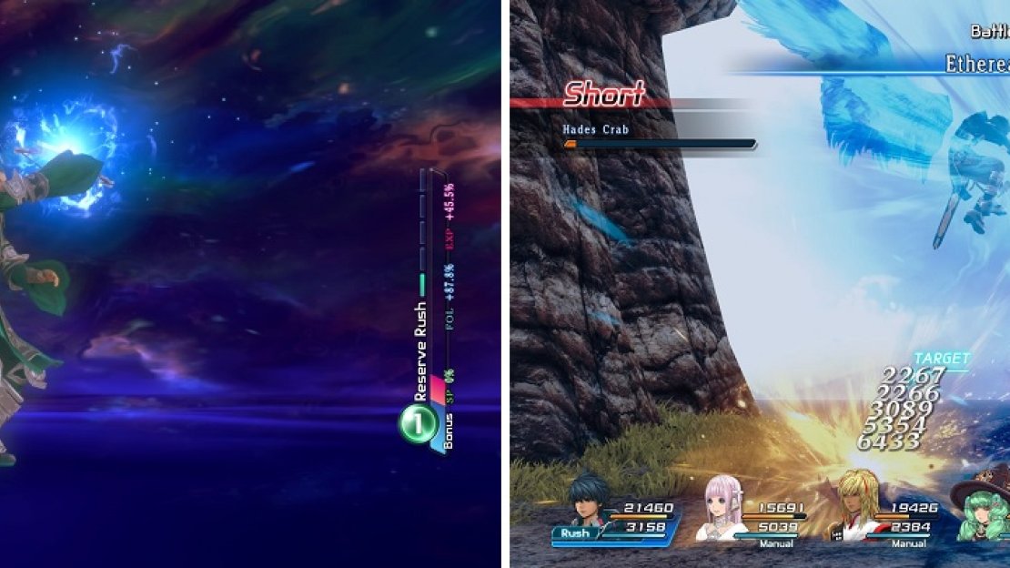 Reserve Rushes are basically ultimate attacks that should be used in tough battles to give you an advantage.