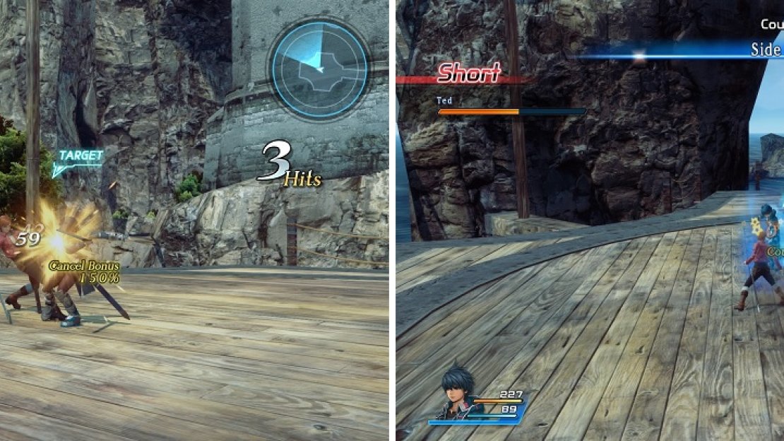 Cancel Chaining is just a matter of timing your attacks to make subsequent ones stronger (left). Countering weak attacks is a great way to mitigating damage and also do some of your own (right).