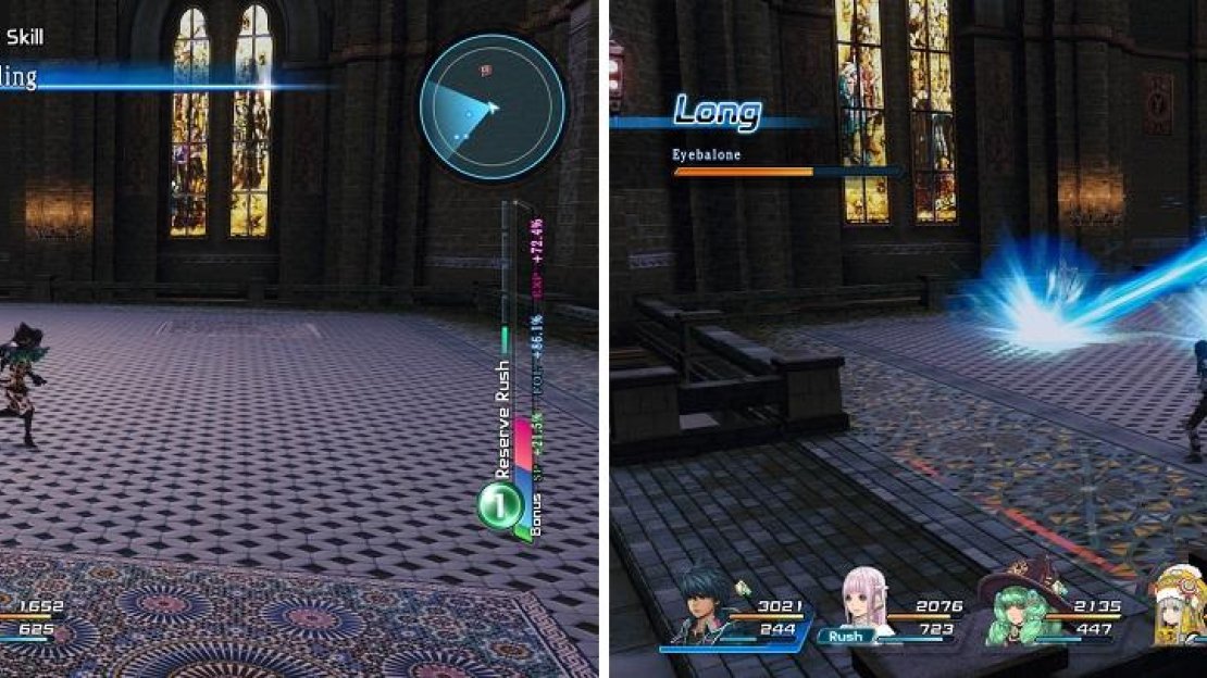 The Eyebalone’s laser attacks should definitely be dodged, as it’s possible they can kill a character quickly.