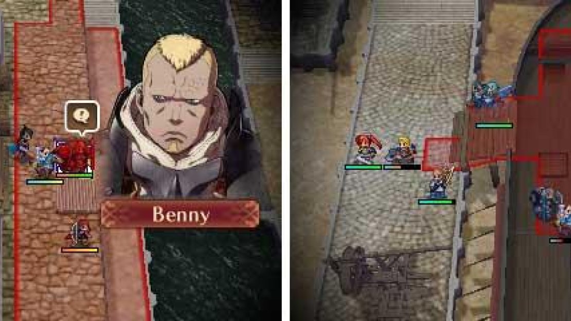 Only Elise can recruit two important allies on this map.