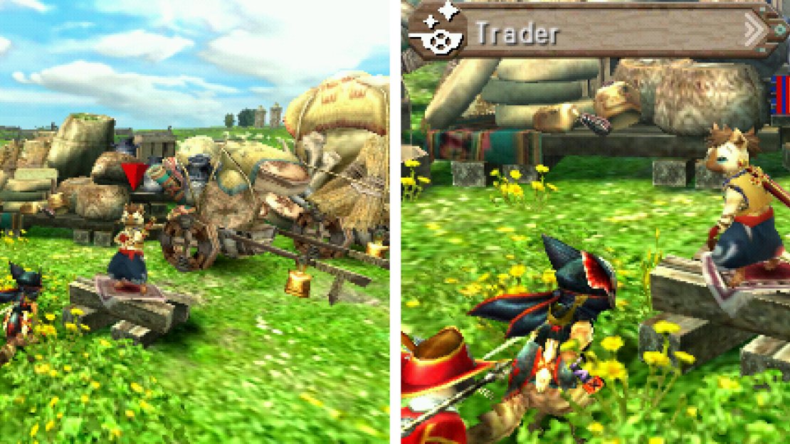 Trading goods with Neko (means “Cat”).