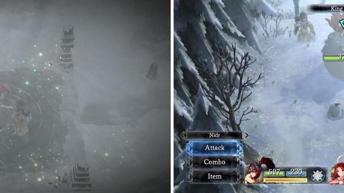You might recall these altars when going through these areas before (left). You’ll have to fight through some King Pengys to get the final altar (right).