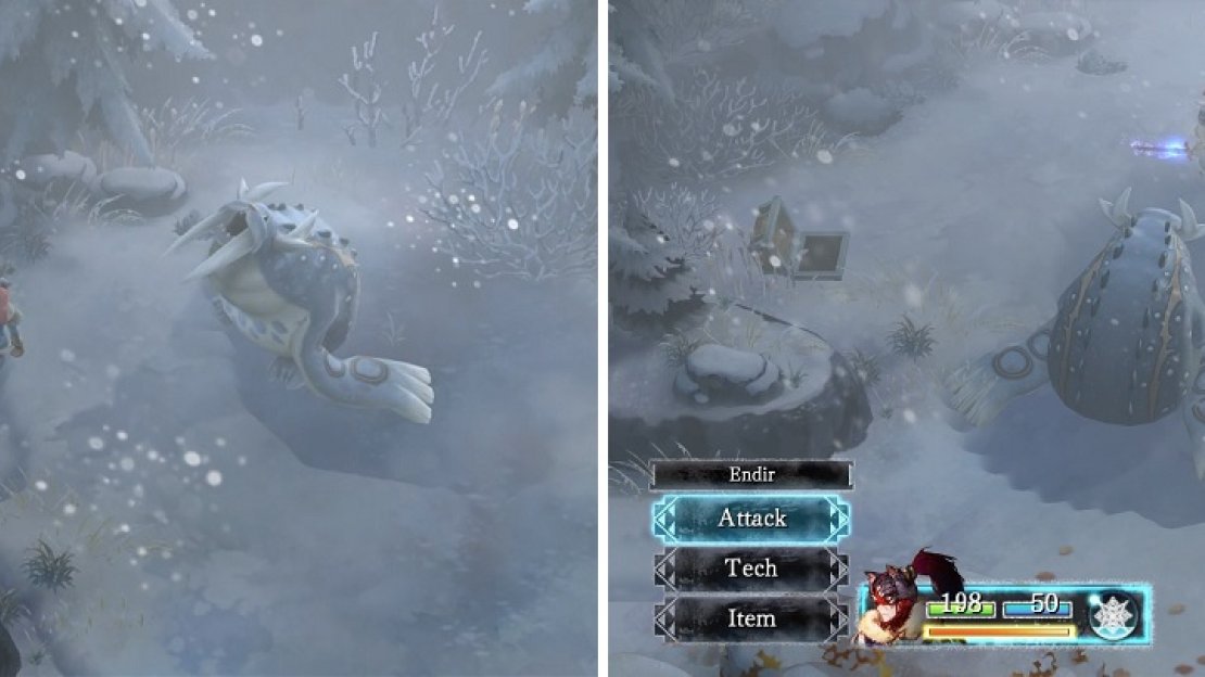 Try to sneak up on enemies in the field, as you get a full ATB and single SP point.
