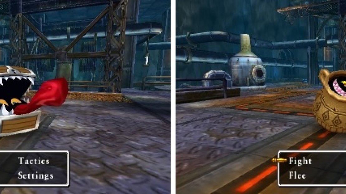 Mimics can be found in a lot of places, including the known treasure chests (left), as well as pots (right).