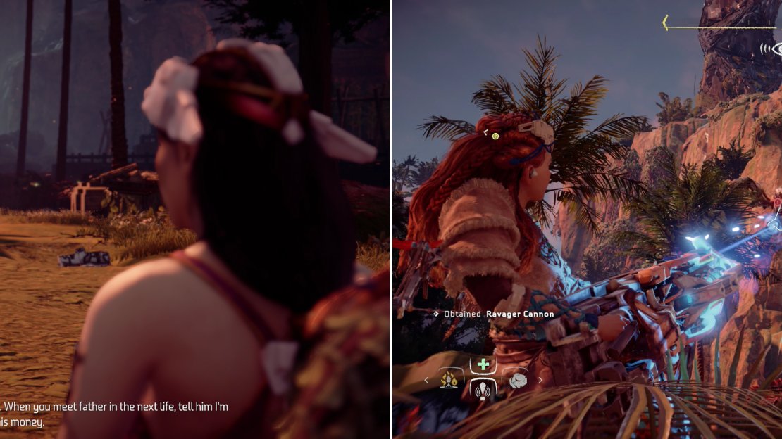 Ranaman will show up to claim his guilt (left) and after a bit of karma, put down the Glinthawks that arrived after Ranaman (right).
