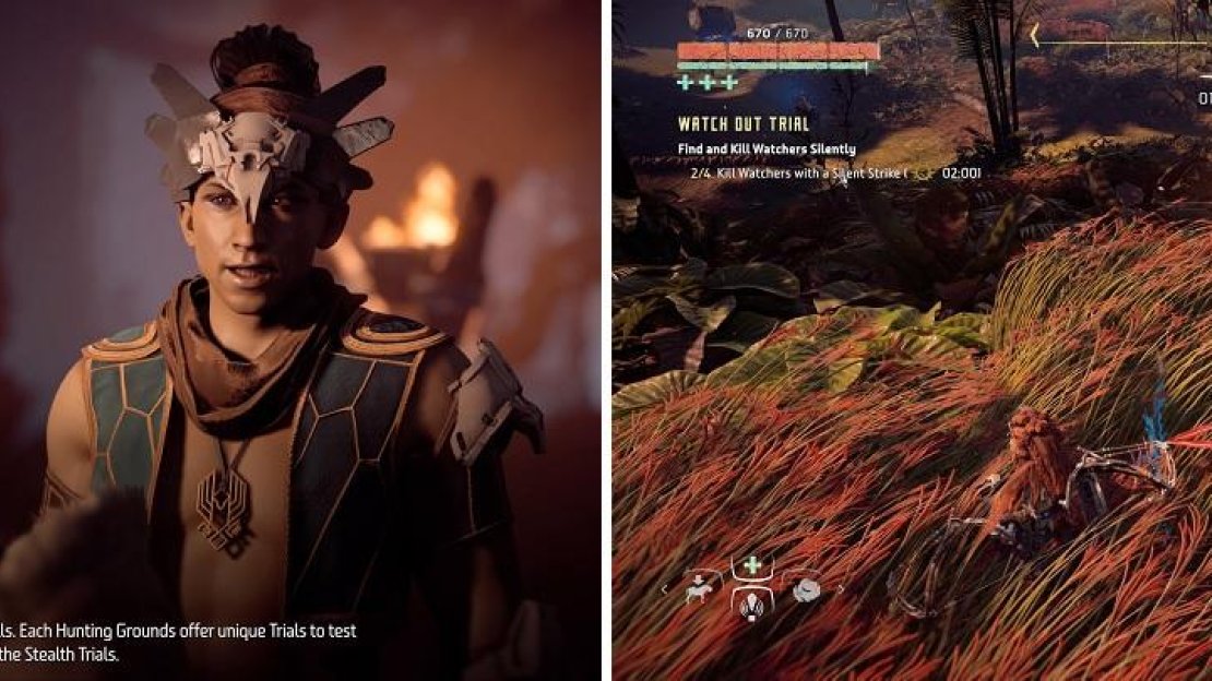The Spurflints Hunting Grounds’ trials focus on stealth, although only one really requires using it.