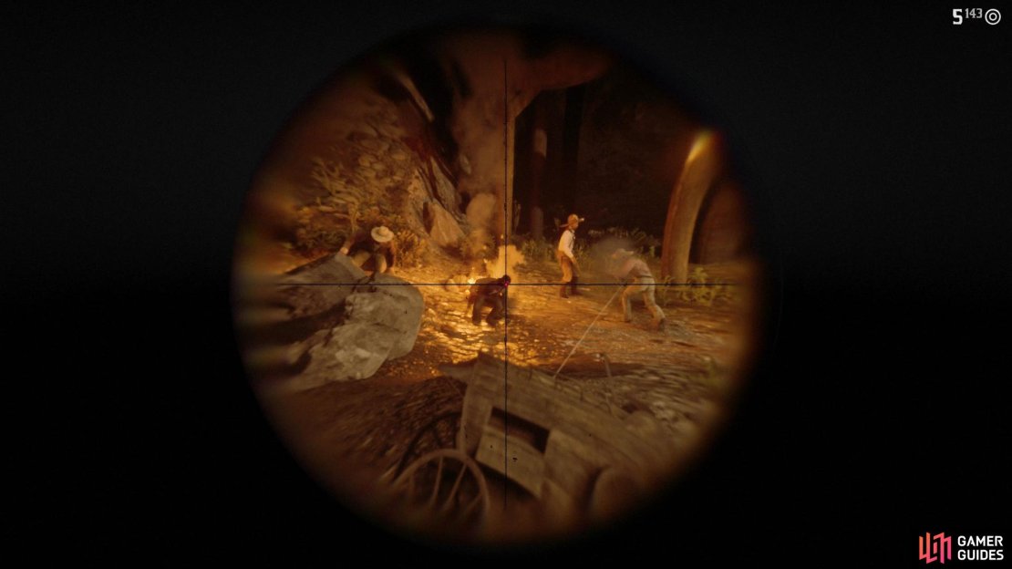 Use Dead Eye to help you line up headshots.