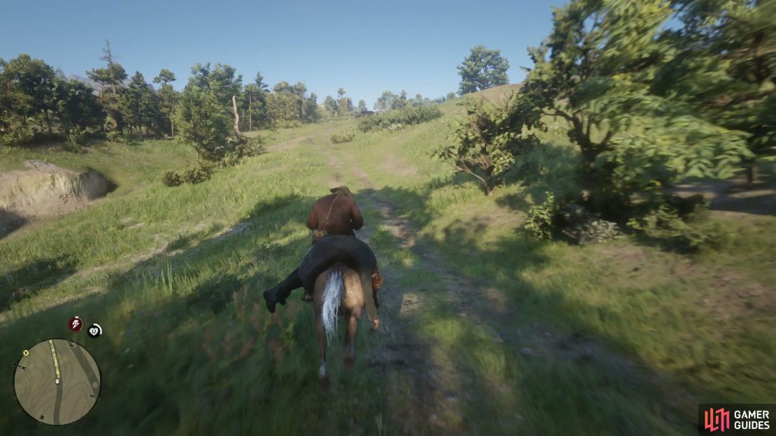 You have more than enough time to reach the camp due to it being in close proximity.