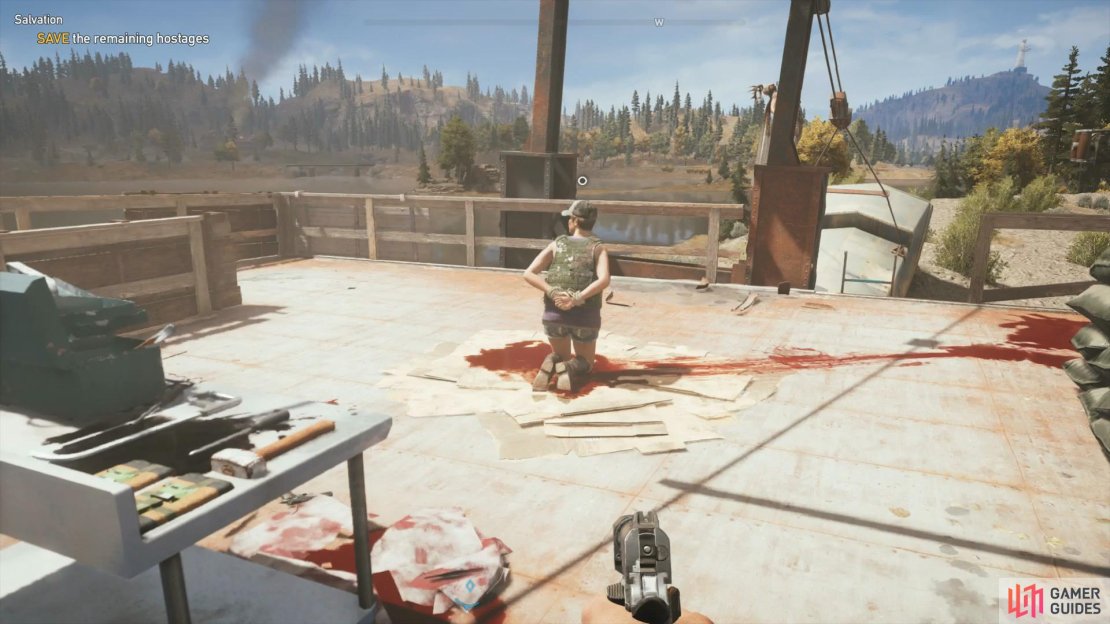The hostages from the previous mission count towards your total.