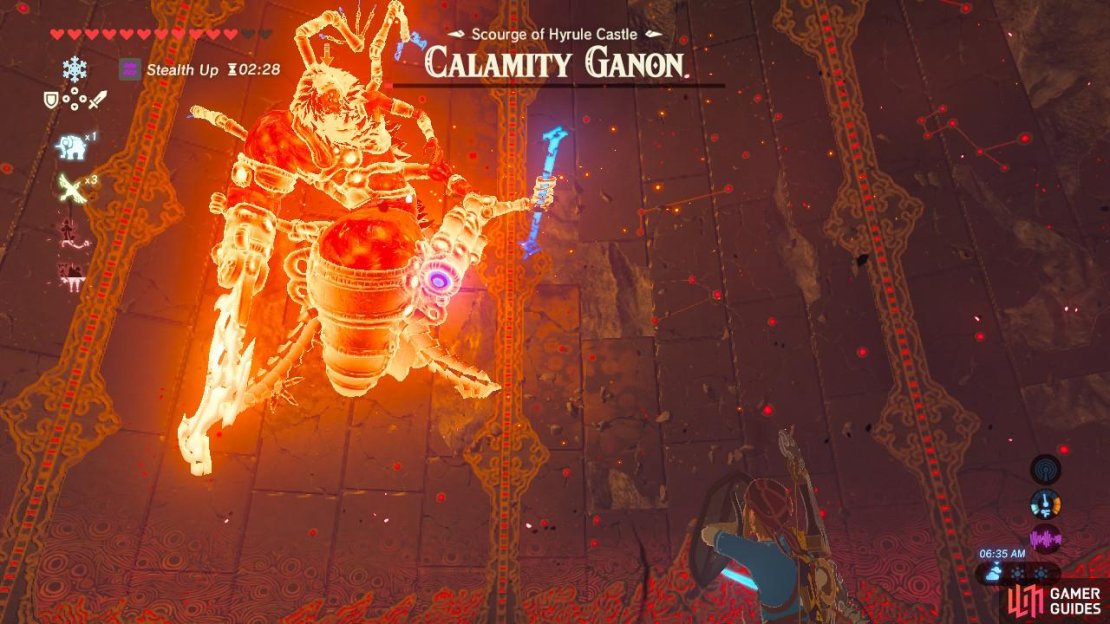 It will point its gun at you on the wall as it positions itself to shoot