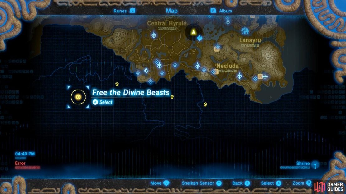 The Legend of Zelda: Breath of the Wild  Screenshot