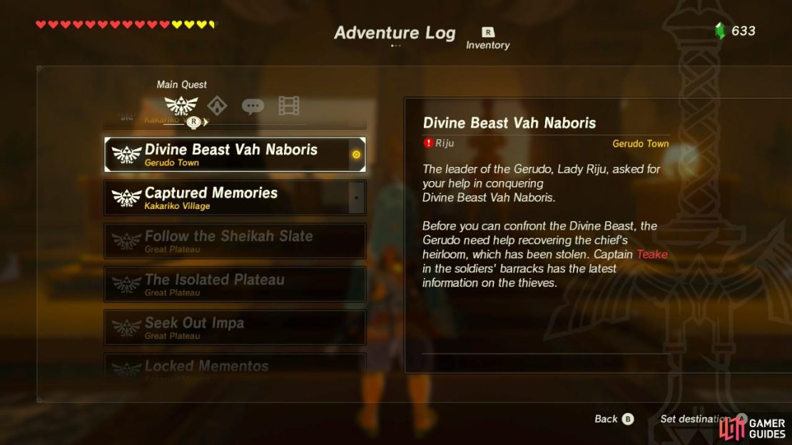 The Legend of Zelda: Breath of the Wild  Screenshot