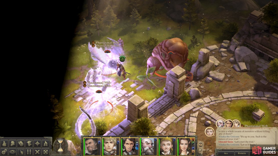 While you can’t hurt the beasts, nothing says you can’t debilitate them with Phantasmal Web and Hold Monster