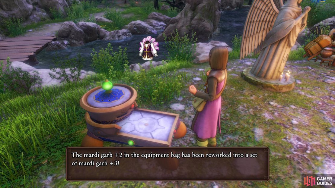 The Mardi Garb +3 is essential for this quest.
