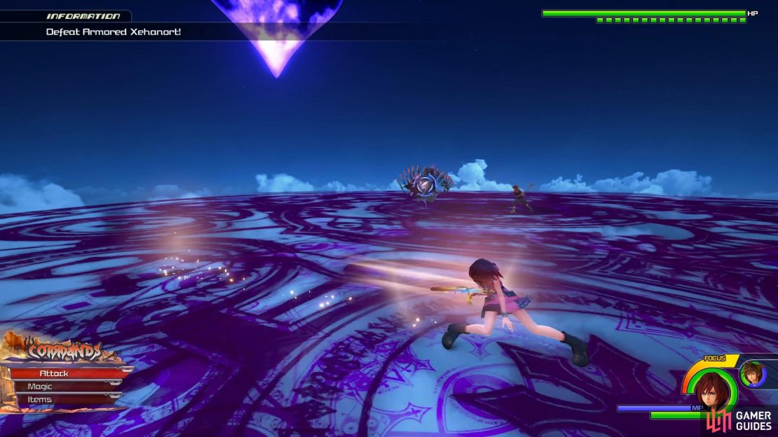 Kairi’s dodge is similar to Sora’s