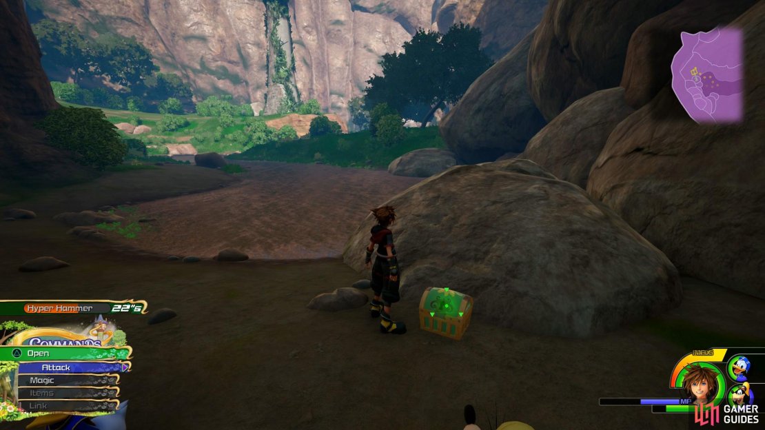 Head to the west of the Tower area.