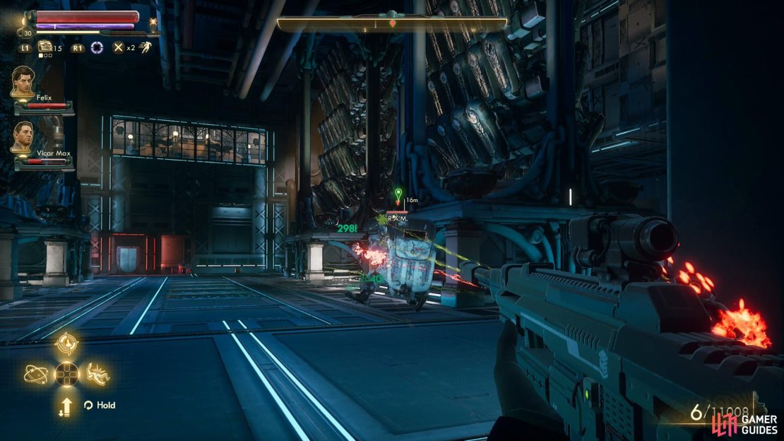 RAM can be difficult to damage from the front due to its shield.
