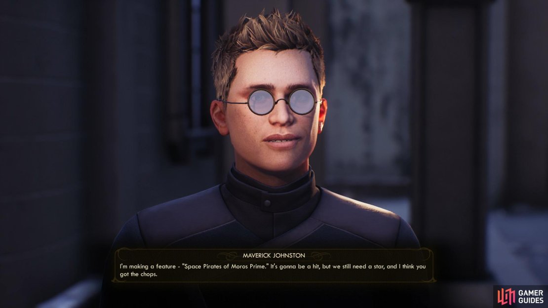 You’ll find Maverick Johnston looking for talent on the street corner.