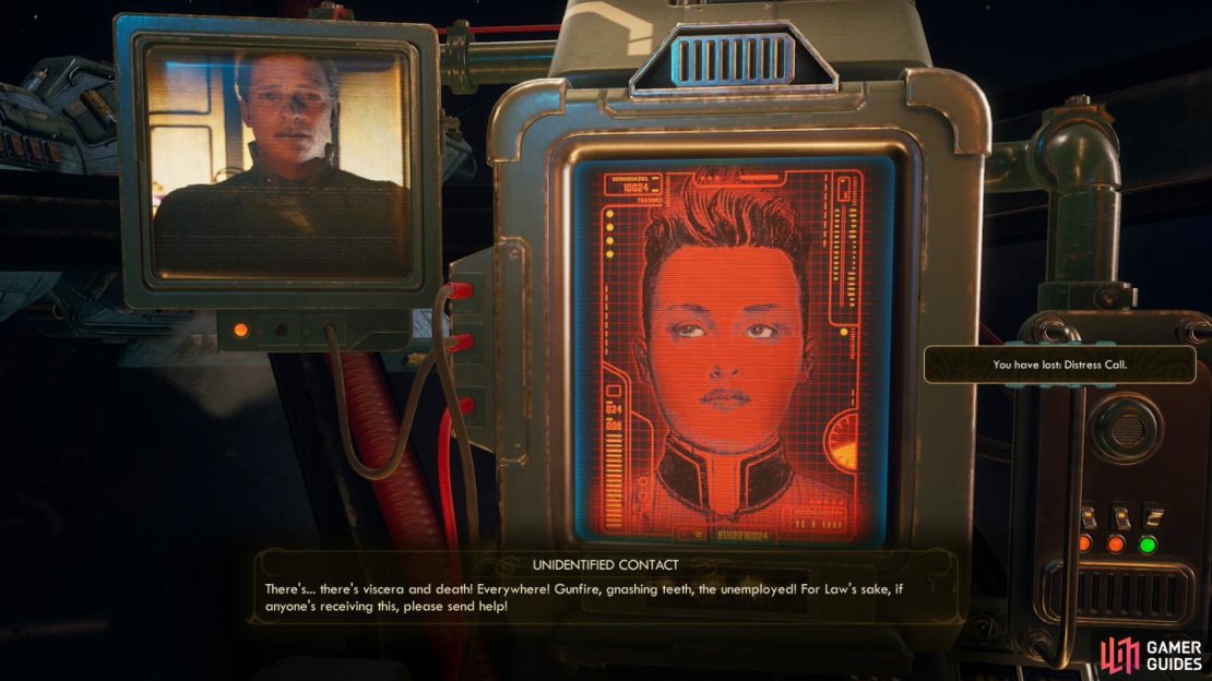 Have ADA playback the distress call