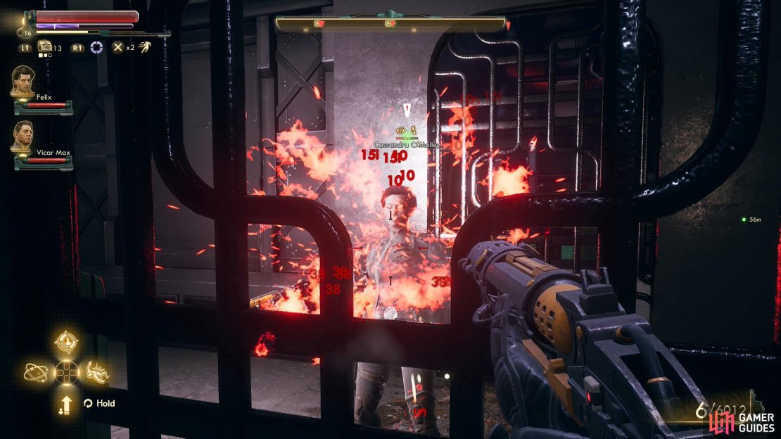 You can simply execute Cassandra while she’s stuck in her cage