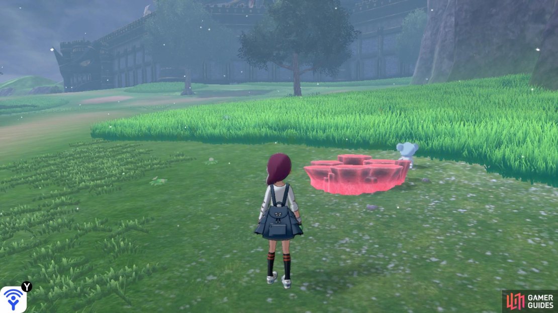 Den G is found to the far southeast, on the border of Giant’s Mirror.