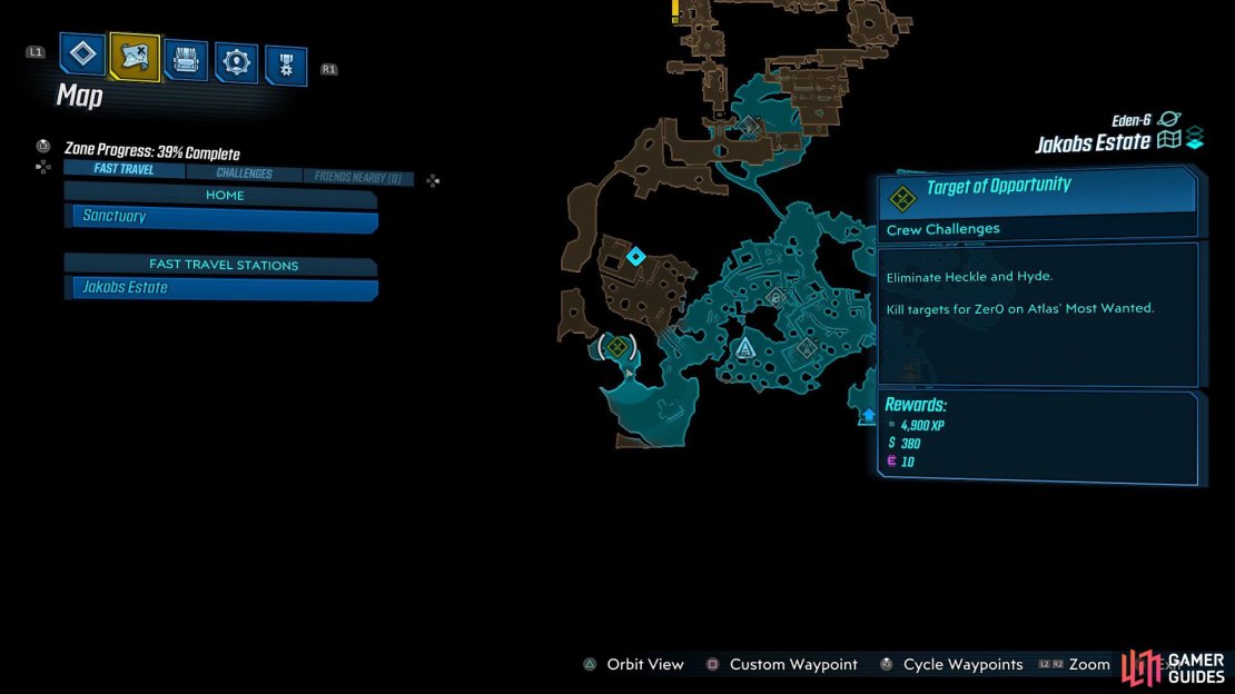 Head to this location on the map,