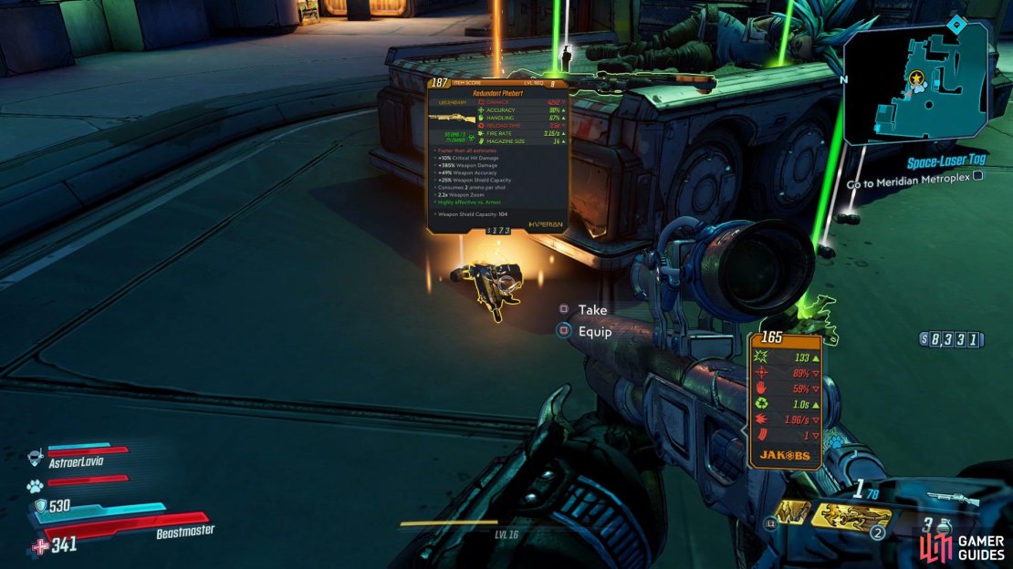 The Wick and Warty exclusive weapon the Phebert Legendary Shotgun.