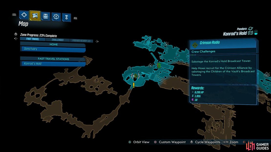 Make your way to the Last-Stand Yard
