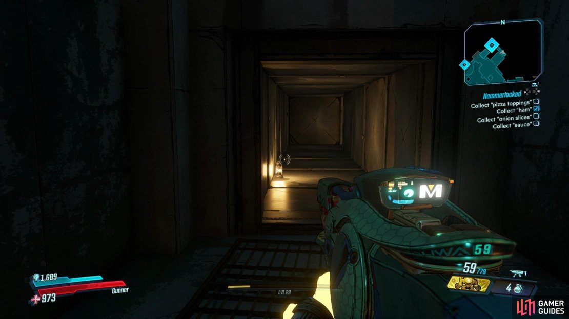 Head to the vent in Central Security