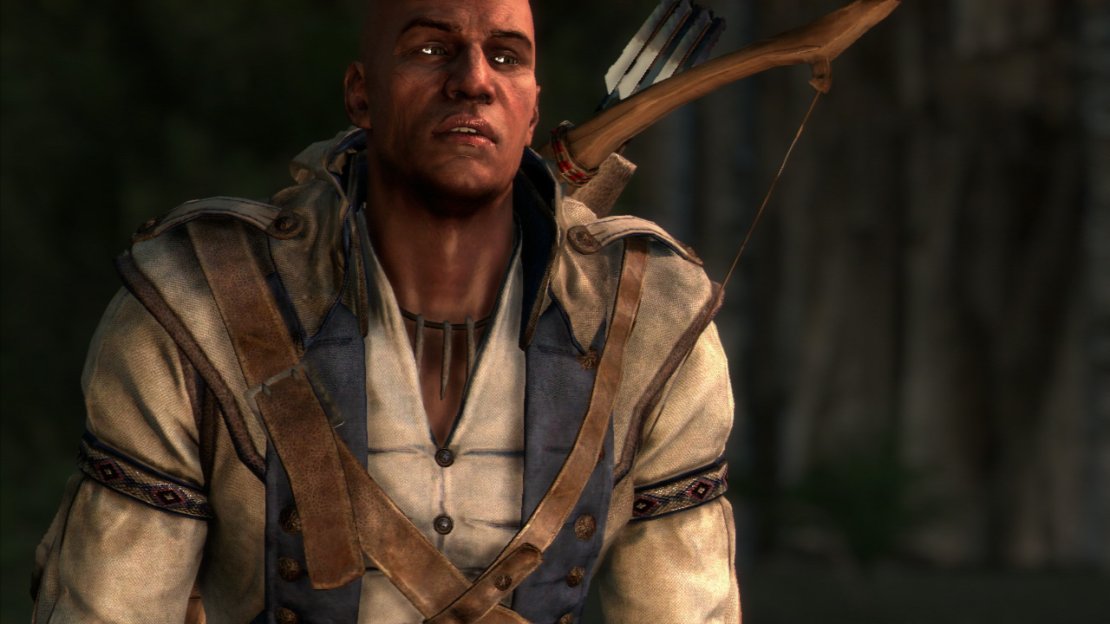 Here are the locations you want to visit:  Epilogue: Kanatahsehton  Head over to your village in Kanien:keh and speak with the man huddling in front of the fire. After a scene, you’ll unlock a fast travel point.    Epilogue: Evacuation Day  Enter New York and make your way to the docks in the Eastern district, stand next to the indicated cart to watch the scene.