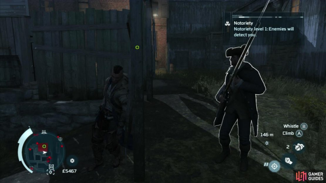 Ambient side-missions:   Chase and kill three thugs harassing merchants. When you find one of these thugs, they will run away. Run after the fleeing target, avoiding the guards that try to block your way and kill him.  Free a civilian held captive by guards. Kill the guards guarding the prisoner and then interact with the stockade to free the prisoner.