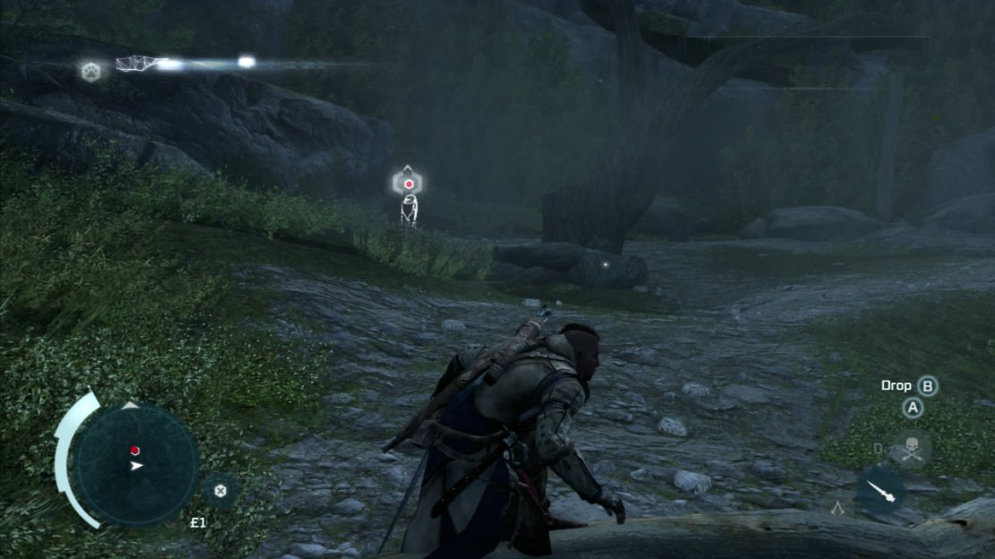 Here you will find a green circle. Enter the green circle and you will find the target cougar. Kill him during the subsequent QTE. When its dead, skin it and return to the hunting lodge.