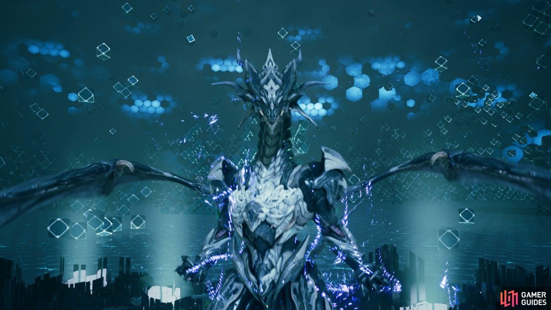 Bahamut is a tough foe, wait until Chapter Select and Level 50 before you attempt this battle.