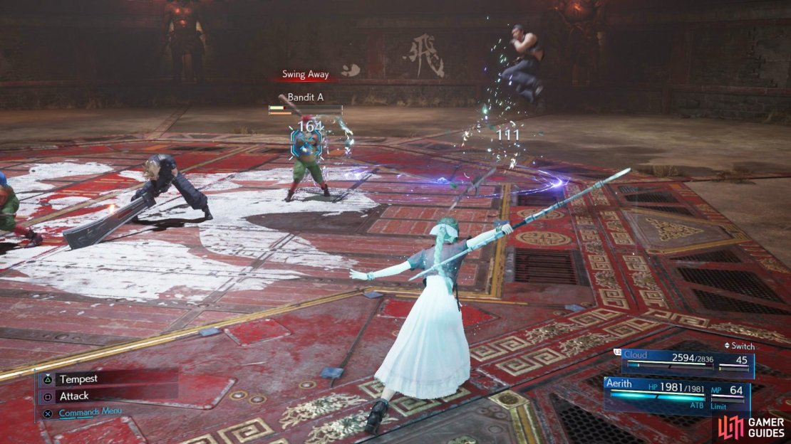 The Bandits will follow up with Swing Away on any stunned characters.